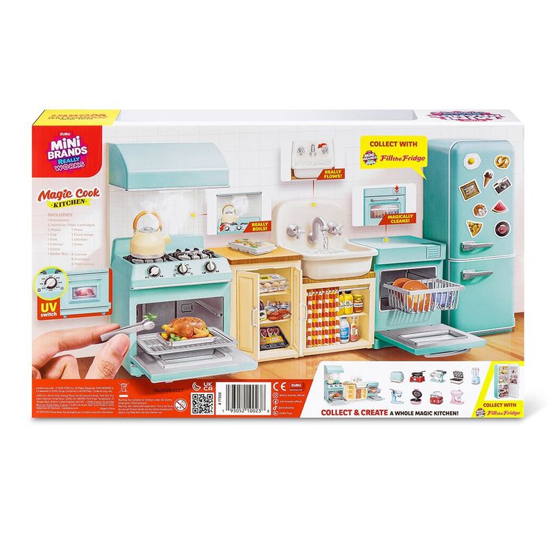 Mini Brands Playset de Cocina Mágica