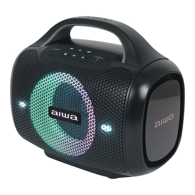 Bocina Inalámbrica de 50 W con Radio FM y Bluetooth Color Negro