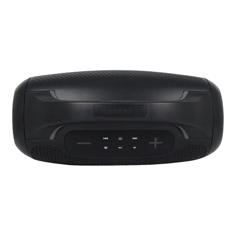 Bocina Inalámbrica de 50 W con Radio FM y Bluetooth Color Negro