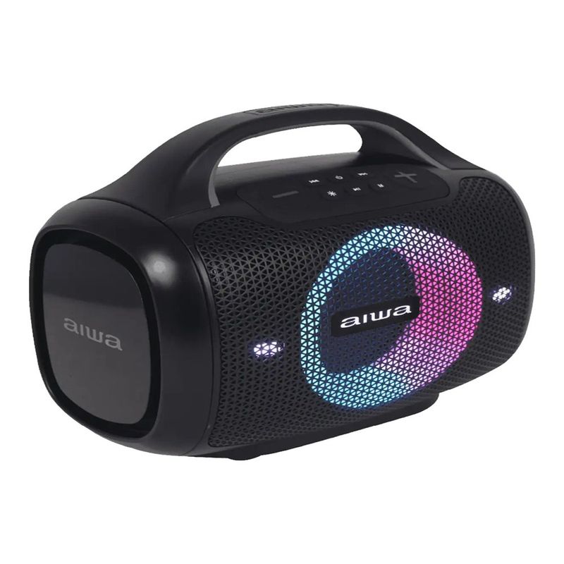 Bocina Inalámbrica de 50 W con Radio FM y Bluetooth Color Negro