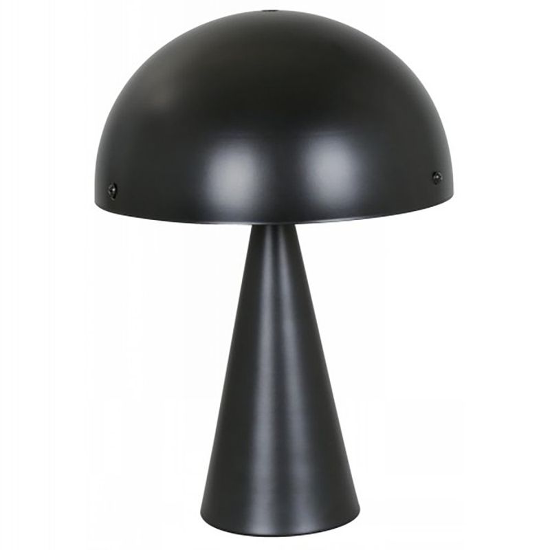 Lámpara de Mesa Base E27 Diseño Moderno Color Negro Mate