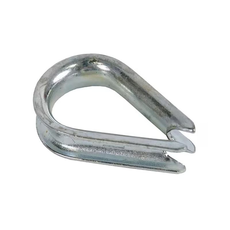 Guardacabos para Cable de Acero 3/8" Acero Zincado