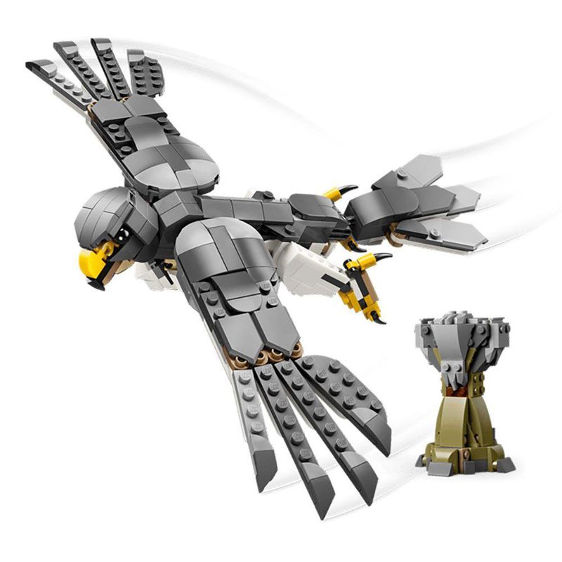 LEGO Creator 3 en 1 Animales del Bosque: Lobo Gris #31393 de 657 Piezas