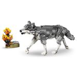 LEGO Creator 3 en 1 Animales del Bosque: Lobo Gris #31393 de 657 Piezas