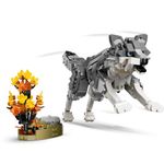 LEGO Creator 3 en 1 Animales del Bosque: Lobo Gris #31393 de 657 Piezas