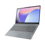 Laptop IdeaPad Slim 3 15IRU8 Core i3 de 15.6 plg 8 GB SSD 512 GB Color Gris