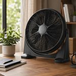 Ventilador de Piso 20 plg de 3 Velocidades Color Negro