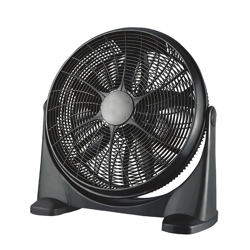 Ventilador de Piso 20 plg de 3 Velocidades Color Negro