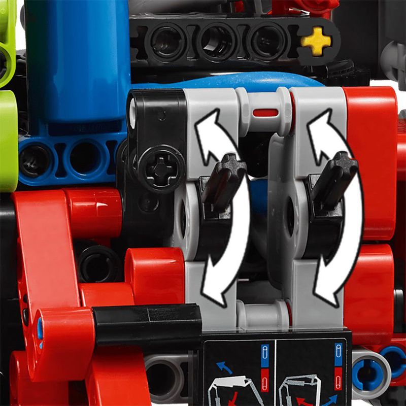 LEGO Technic Mercedes-Benz Unimog U 5023 con Grúa #42242 de 1189 Piezas