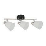 Lámpara Spot 3 Luces Orientables 16.5 cm para Interior Color Blanco