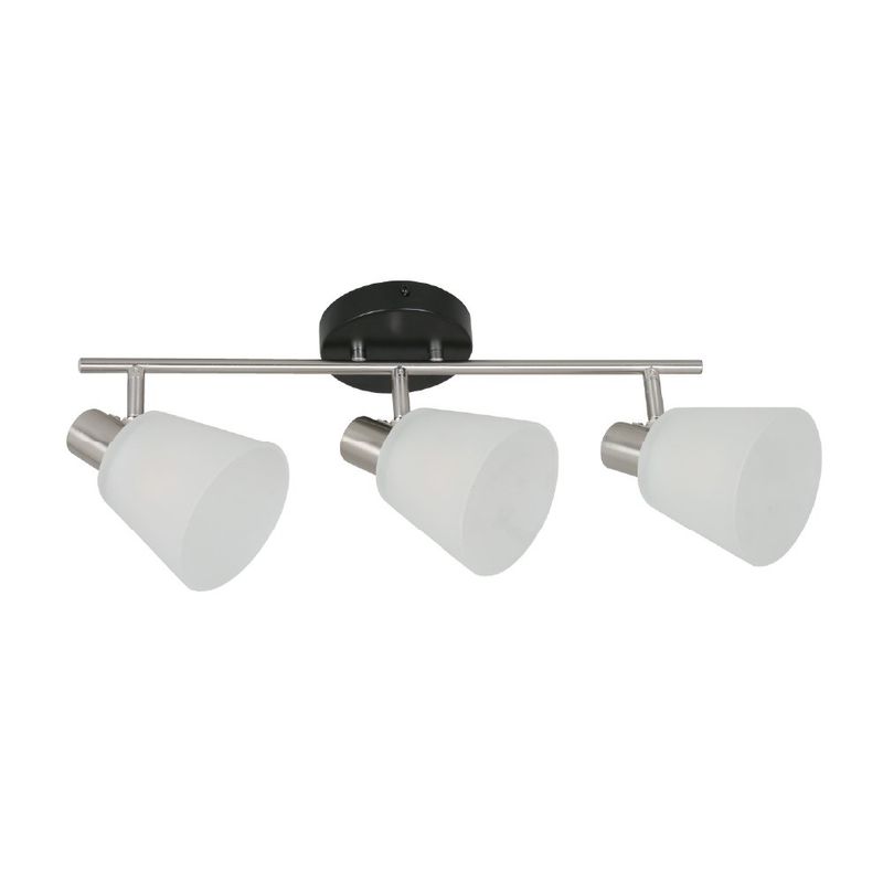 Lámpara Spot 3 Luces Orientables 16.5 cm para Interior Color Blanco