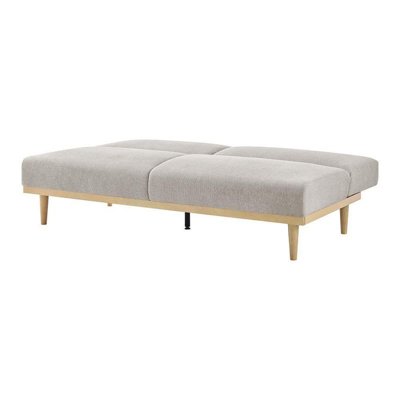 Sofá Cama Stuart con Respaldo Reclinable de 189 x 89 x 87 cm Beige
