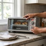 Horno Tostador con Convección para 4 Rebanadas Plateado
