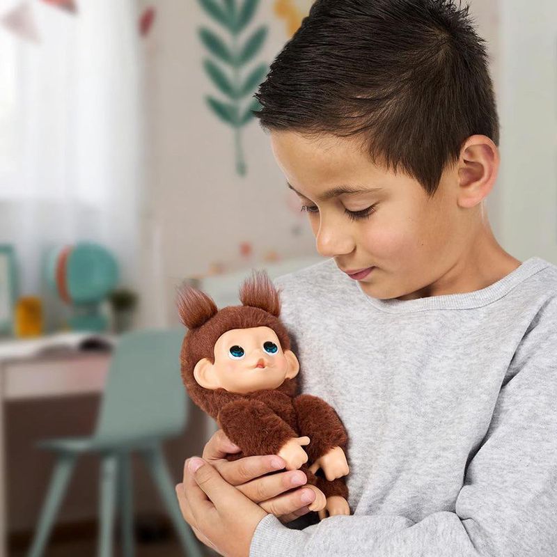 Muñeco Interactivo Mono Bebé Mini Little Live Pets Diseños Surtidos