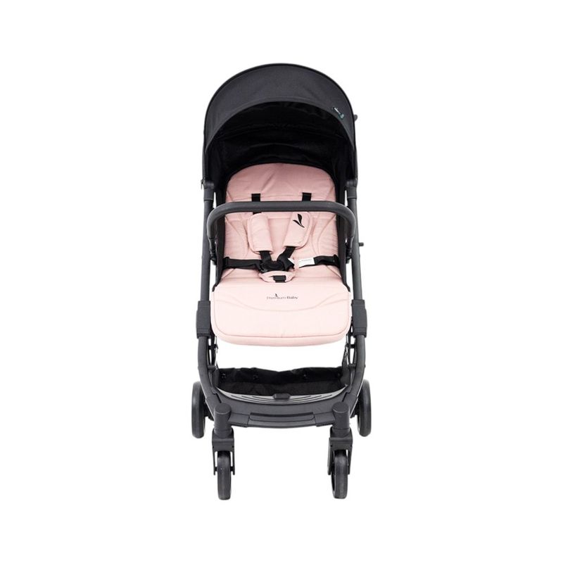 Travel System Argus Rosado Compacto con Portabebé y Base para Auto Rosado