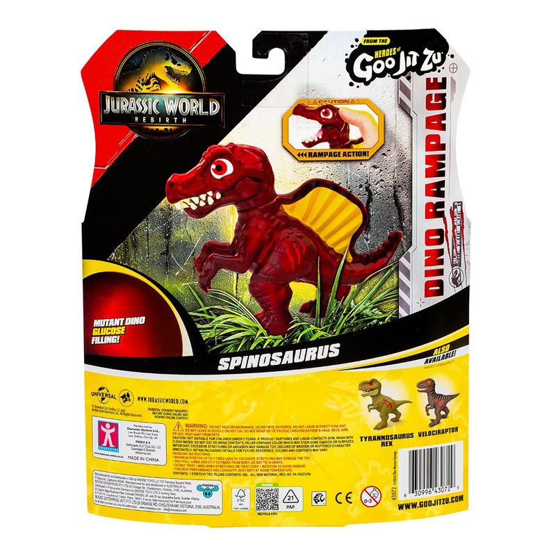 Dinosaurios Aplastables de Jurassic World Rebirth en Diseños Surtidos