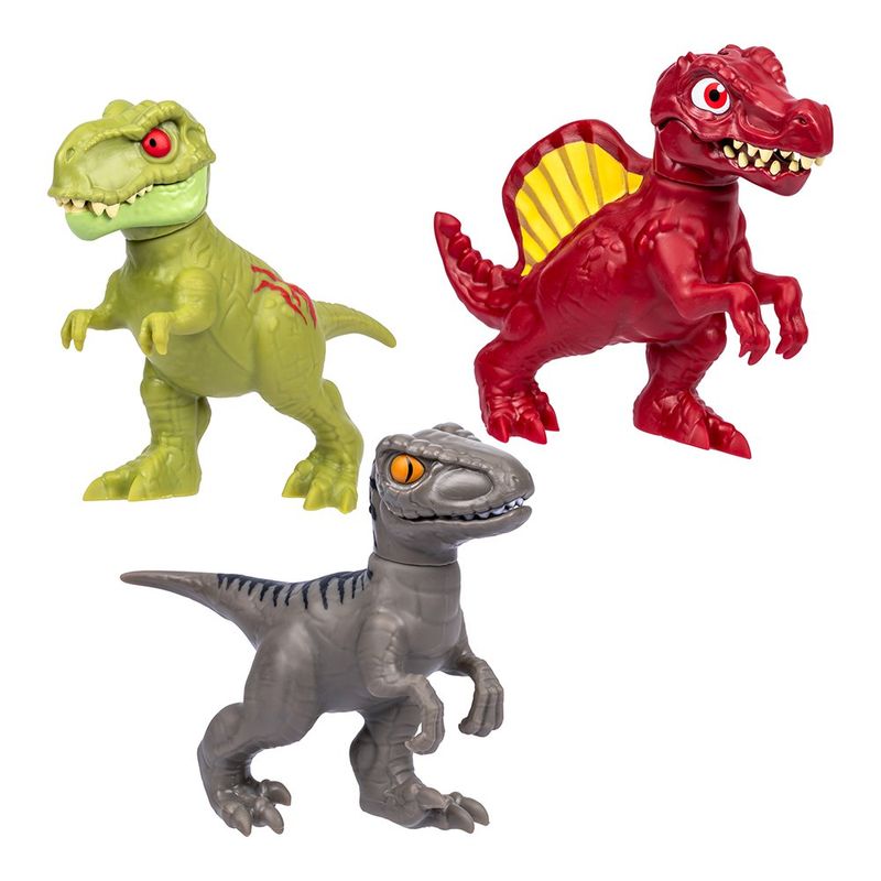 Dinosaurios Aplastables de Jurassic World Rebirth en Diseños Surtidos