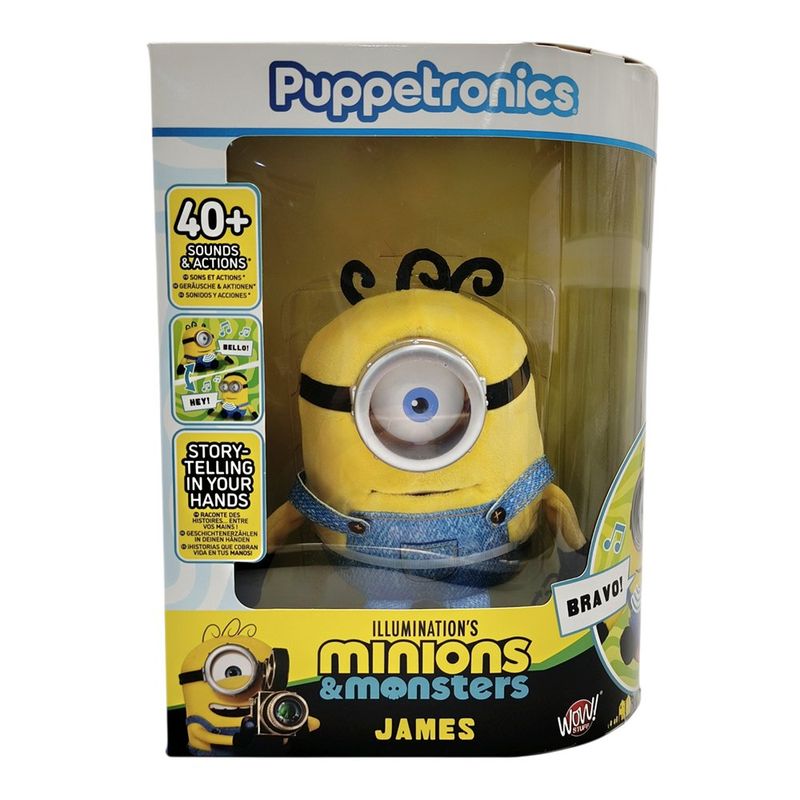 Figura de Minions James Animatrónico Interactivo