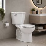 Sanitario Cadet III de Dos Piezas 15 Plg con Asiento Elongado Blanco