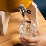 Chorro Dispensador Mini de Acero Inoxidable para Filtro de Agua Plateada