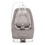Mecedora Dreamer Strata Walnut para Bebé con Vibración, Sonidos y Arco de Juegos Beige