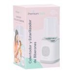 Calentador y Esterilizador Digital 3 en 1 para Biberones Blanco