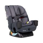 Silla de Carro Rumi Gris Multietapa con Arnés 5 Puntos y Portavasos Gris
