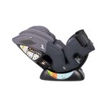 Silla de Carro Rumi Gris Multietapa con Arnés 5 Puntos y Portavasos Gris