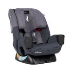 Silla de Carro Rumi Gris Multietapa con Arnés 5 Puntos y Portavasos Gris
