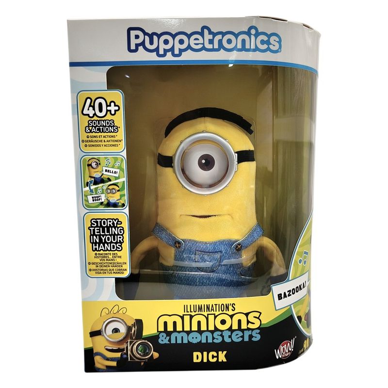 Figura Interactiva Minion Dick con 40+ Sonidos y Acciones