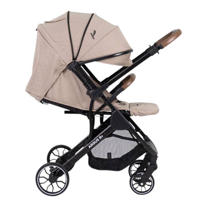 Carruaje Argus Beige Tipo Maleta con Capota UPF 50+ y Plegado Compacto Beige