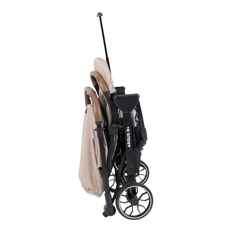 Carruaje Argus Beige Tipo Maleta con Capota UPF 50+ y Plegado Compacto Beige
