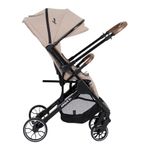 Carruaje Argus Beige Tipo Maleta con Capota UPF 50+ y Plegado Compacto Beige