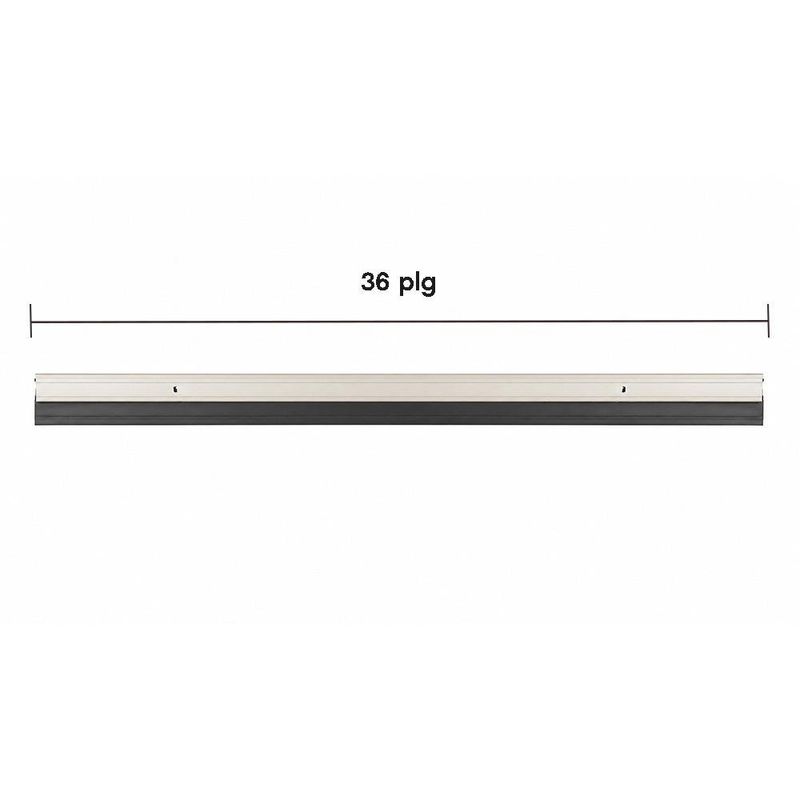 Guardapolvo de Aluminio y Vinilo para Puerta de 2 X 36 Plg