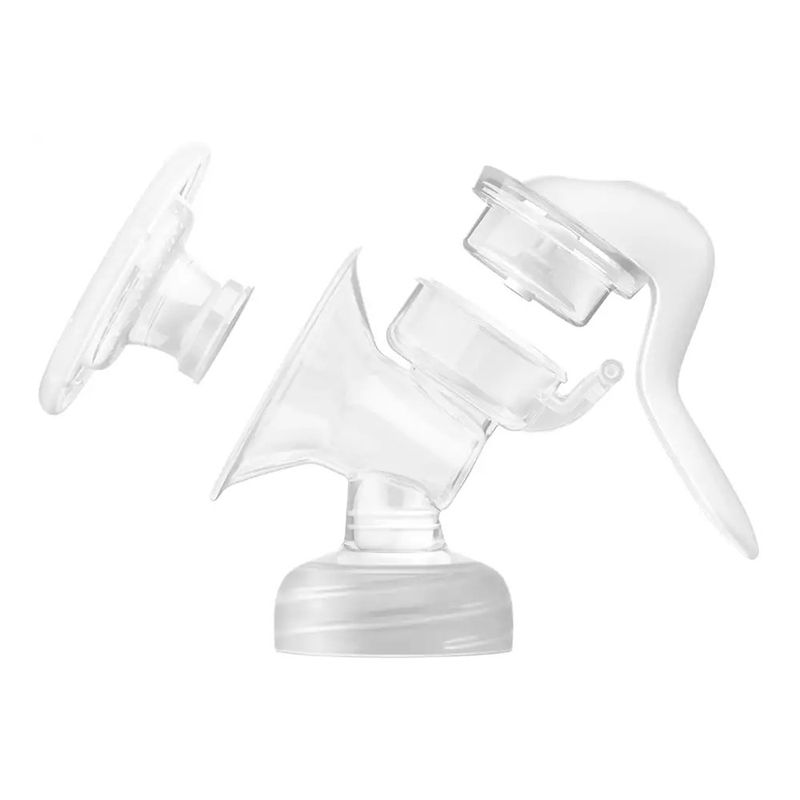 Extractor de Leche Manual con Biberón de 4 oz para Lactancia Transparente