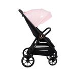 Travel System Ariah Rosado con Carruaje, Portabebé y Base para Auto Rosado