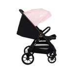 Travel System Ariah Rosado con Carruaje, Portabebé y Base para Auto Rosado