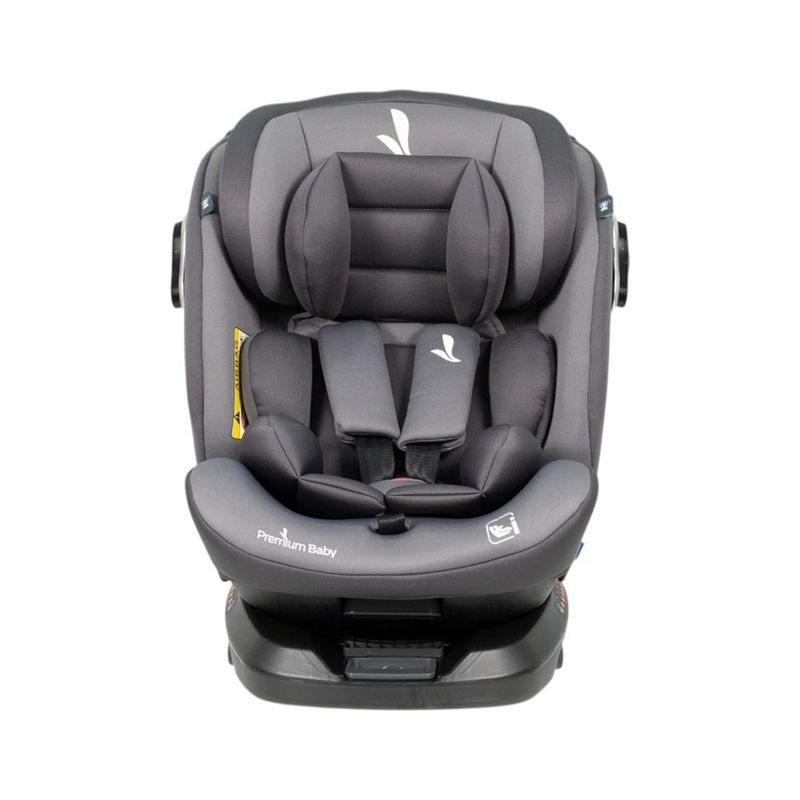 Silla de Carro Umbra Gris Giratoria 360° con Isofix y Arnés 5 Puntos Gris