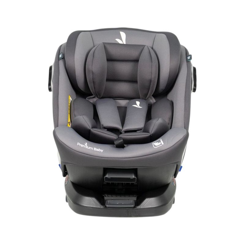 Silla de Carro Umbra Gris Giratoria 360° con Isofix y Arnés 5 Puntos Gris