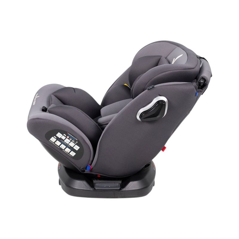 Silla de Carro Umbra Gris Giratoria 360° con Isofix y Arnés 5 Puntos Gris