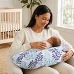 Almohada para Lactancia de Microfibra Estampada de 48 cm - Presentación Surtida