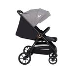 Travel System Ariah Gris con Carruaje, Portabebé y Base para Auto Gris