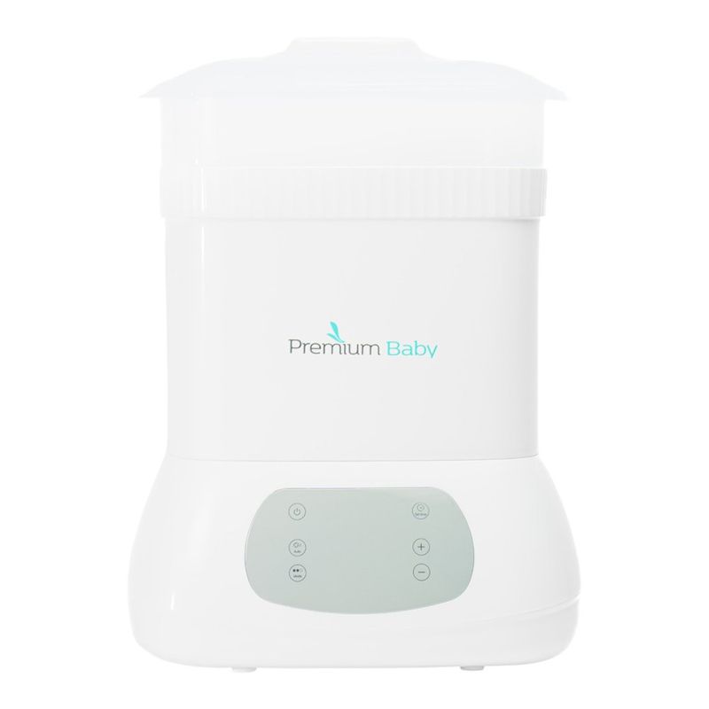 Esterilizador y Secador Digital 3 en 1 para 6 Biberones Blanco