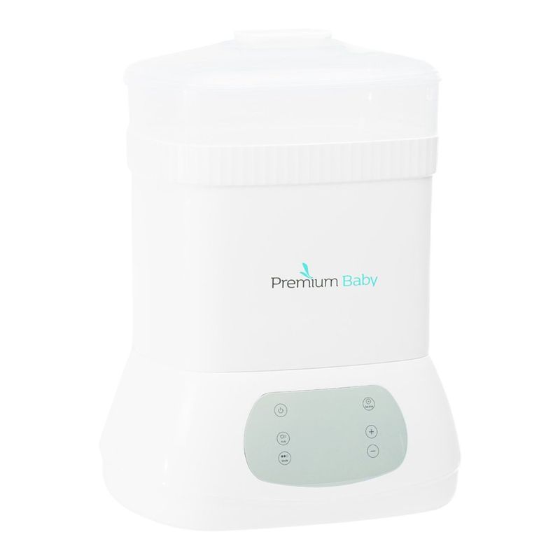 Esterilizador y Secador Digital 3 en 1 para 6 Biberones Blanco