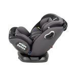 Silla de Carro Umbra Negro Giratoria 360° con Isofix y Arnés 5 Puntos Negro