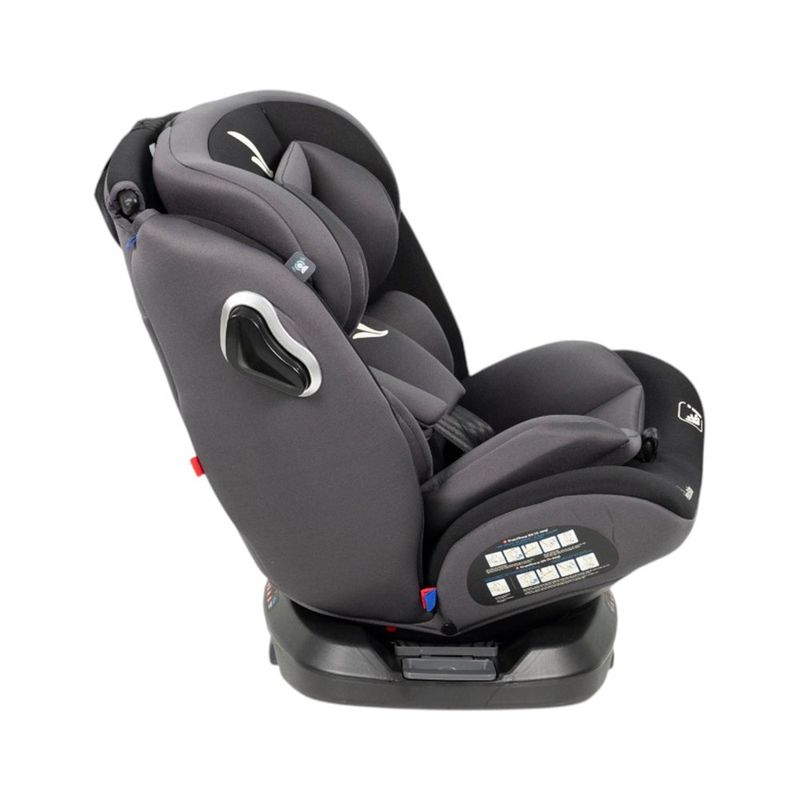 Silla de Carro Umbra Negro Giratoria 360° con Isofix y Arnés 5 Puntos Negro