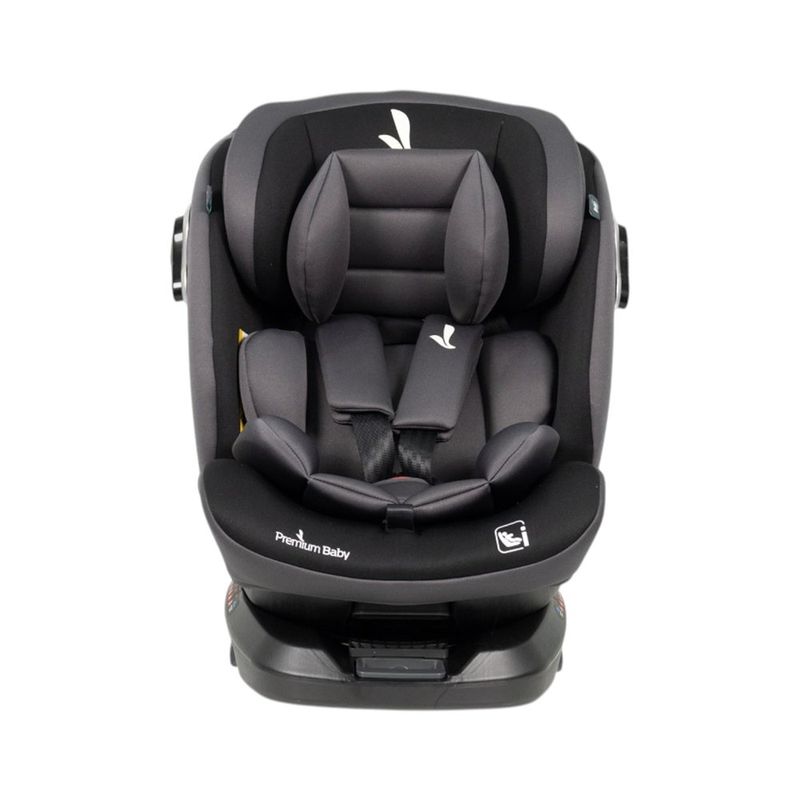 Silla de Carro Umbra Negro Giratoria 360° con Isofix y Arnés 5 Puntos Negro