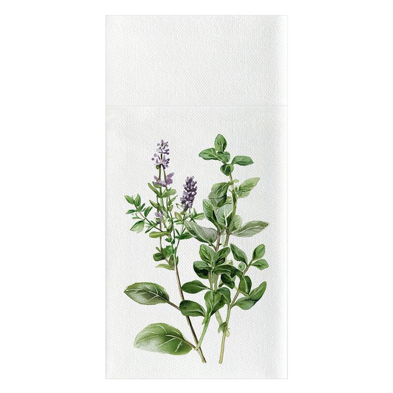 Set de 6 Porta Cubiertos 40 x 40 cm Diseño Lavanda