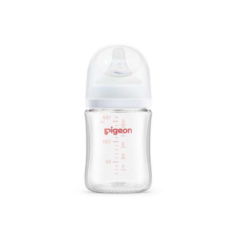 Biberón de Vidrio SoftTouch Peristáltico de 240 mL 8 oz para Bebé de 3 a 6 Meses