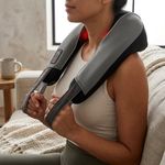 Masajeador de Cuello con Calor y Vibración para Relajación Muscular